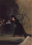 Francisco de Goya A Scene from El Hechizado por Fuerza oil painting artist